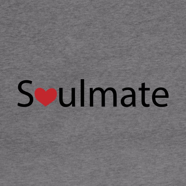 Soulmate artistic typography design by DinaShalash